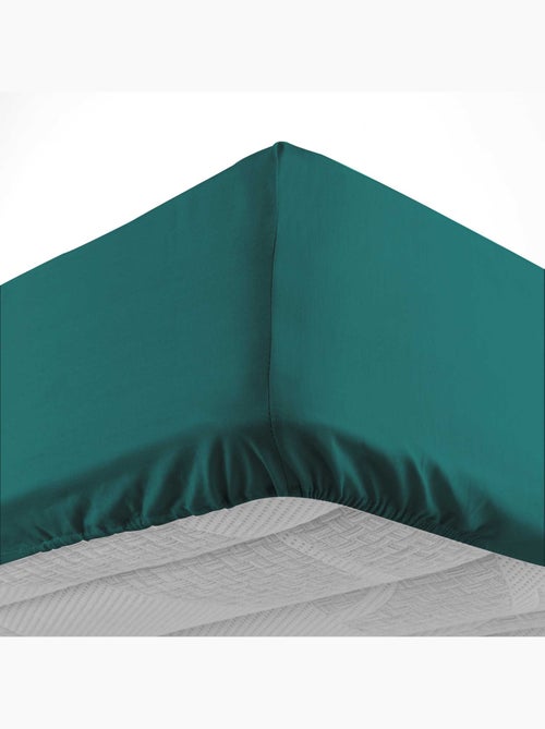 Drap housse en coton Line - Kiabi