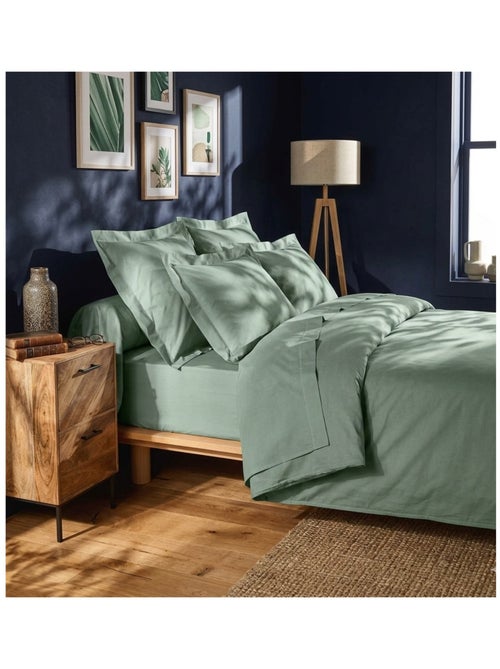 Drap housse en coton Line - Kiabi