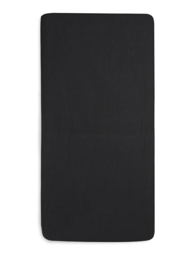 Drap housse en coton lit bébé parapluie Jollein Noir - Kiabi