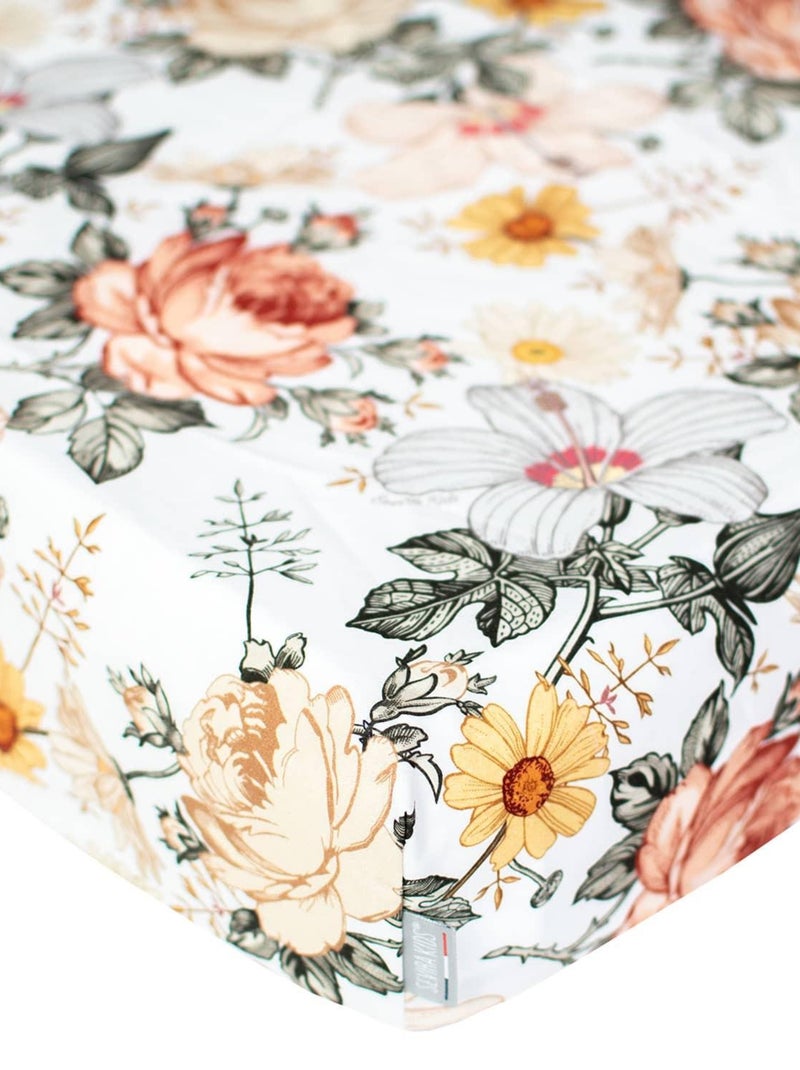 Drap-housse en coton, Néo Vintage SEVIRA KIDS Multicolore - Kiabi