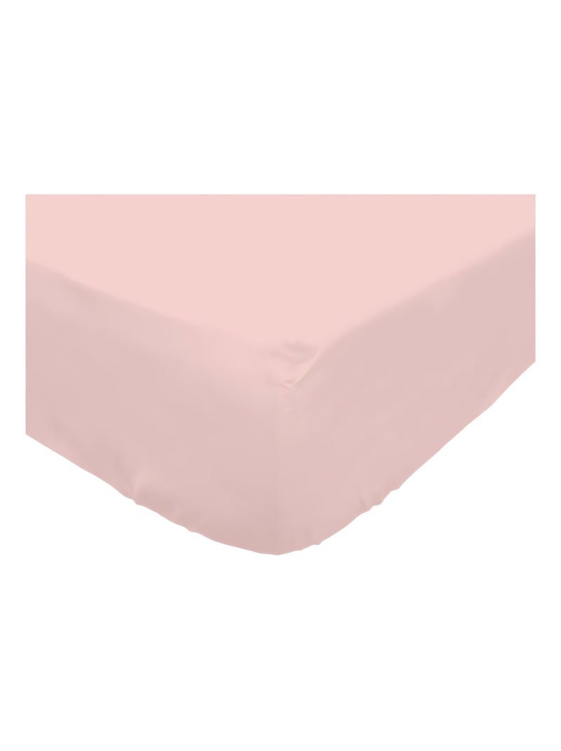Drap housse en coton percale CAMILLE, par Songe de Camille Rose - Kiabi