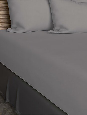 Drap housse en coton uni 57 Fils/cm2 par SOLEIL D'OCRE