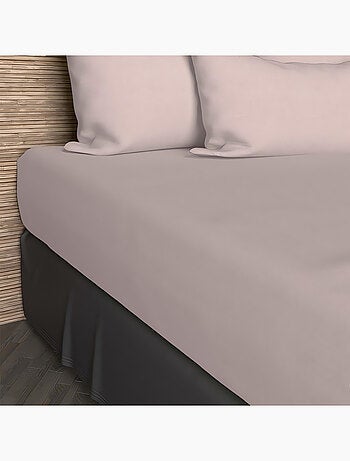 Drap housse en coton uni 57 Fils/cm2 par SOLEIL D'OCRE