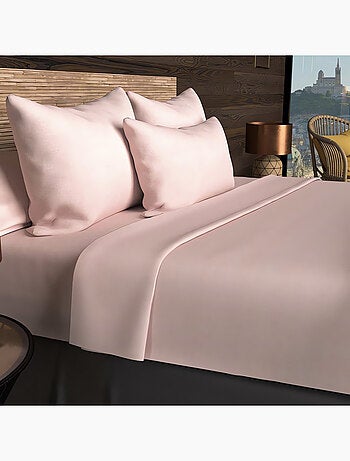 Drap housse en coton uni 57 Fils/cm2 par SOLEIL D'OCRE