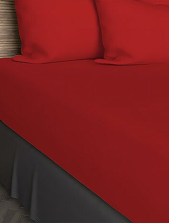 Drap housse en coton uni 57 Fils/cm2 par SOLEIL D'OCRE