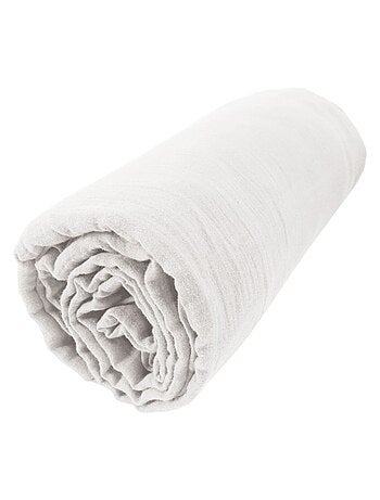 Drap housse en double Gaze de coton