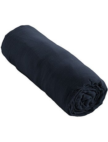 Drap housse en double Gaze de coton