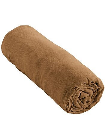Drap housse en double Gaze de coton
