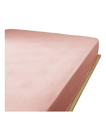 Drap housse en double Gaze de coton
