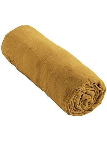 Drap housse en double Gaze de coton