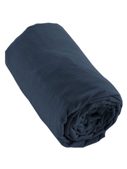 Drap housse en Flanelle de Coton - Kiabi