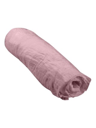 Drap housse en gaze de coton - 100% Coton