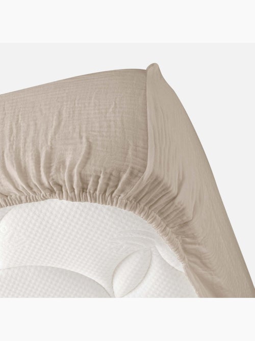 Drap Housse en gaze de coton ANGELIA - Kiabi