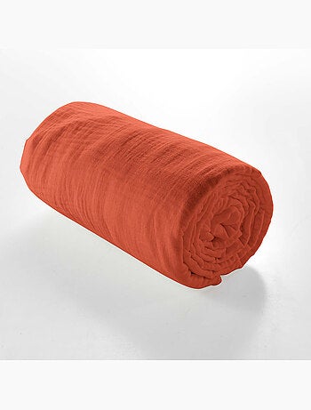 Drap Housse en gaze de coton ANGELIA