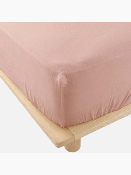 Drap Housse en gaze de coton ANGELIA - Kiabi Drap Housse en gaze de coton ANGELIA - Kiabi