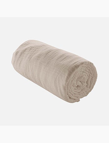 Drap Housse en gaze de coton
