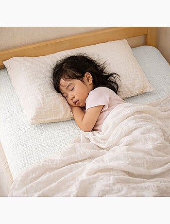 Drap Housse en Gaze de Coton Bio