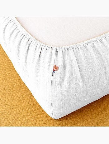 Drap Housse en Gaze de Coton Bio