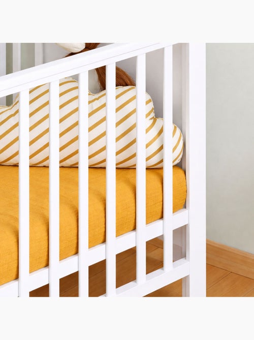Drap Housse en Gaze de Coton Bio Honey - Kiabi Drap Housse en Gaze de Coton Bio Honey - Kiabi