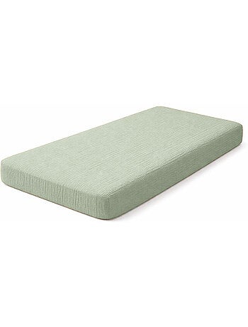 Drap Housse en Gaze de Coton Bio
