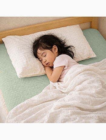 Drap Housse en Gaze de Coton Bio