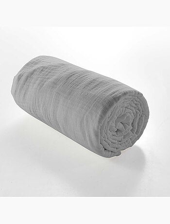 Drap Housse en gaze de coton