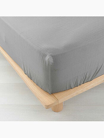 Drap Housse en gaze de coton