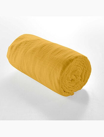 Drap Housse en gaze de coton