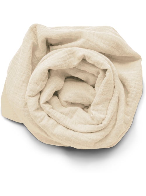 Drap housse en gaze de coton La sultane - Kiabi