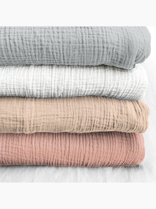 Drap housse en gaze de coton La sultane - Kiabi