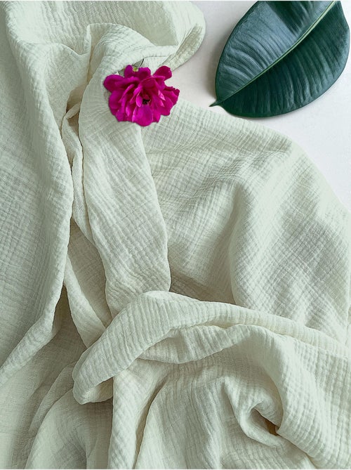 Drap housse en gaze de coton La sultane - Kiabi