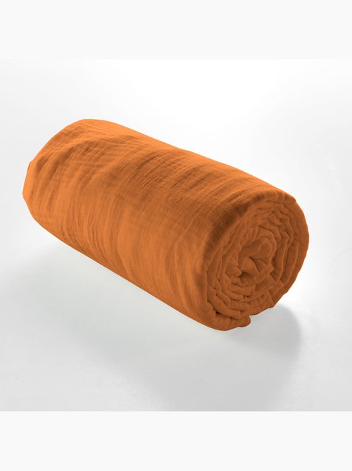 Drap Housse en gaze de coton - Kiabi
