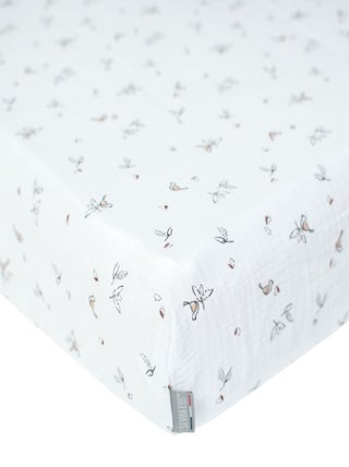 Drap-housse en gaze de coton, Melody SEVIRA KIDS