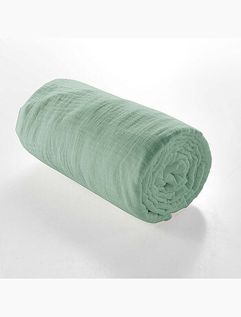 Drap Housse en gaze de coton