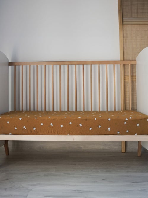 Drap housse en jersey de coton motif enfantin - Kiabi