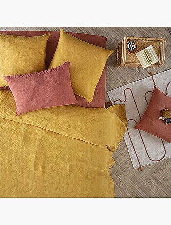 Drap housse en 100% lin