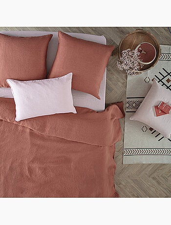 Drap housse en 100% lin