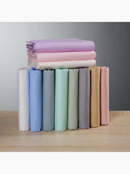 Drap housse en mélange 57 fils AISANCE - Kiabi