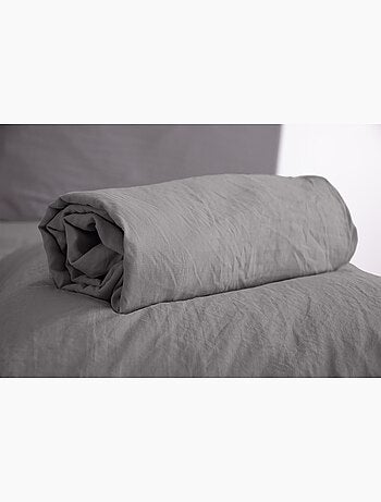 Drap-housse en micro lavé – Bonnet 25 cm