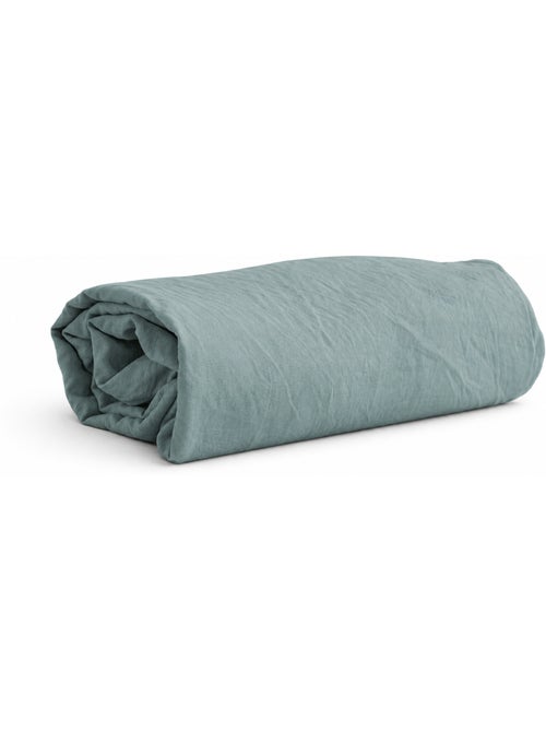Drap-housse en micro lavé - Bonnet 25 cm - 140x190 / Vert Emeraude - Kiabi Drap-housse en micro lavé - Bonnet 25 cm - 140x190 / Vert Emeraude - Kiabi