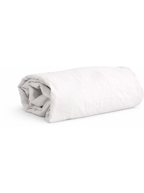 Drap-housse en micro lavé - Bonnet 25 cm - 140x190 / Vert Emeraude - Kiabi Drap-housse en micro lavé - Bonnet 25 cm - 140x190 / Vert Emeraude - Kiabi