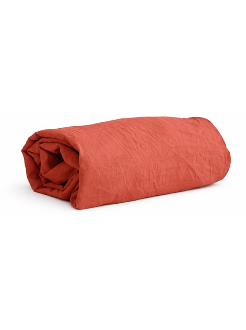 Drap-housse en micro lavé – Bonnet 25 cm - Kiabi