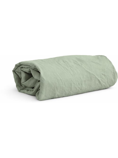 Drap-housse en micro lavé – Bonnet 25 cm - Kiabi