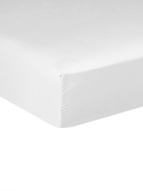 Drap housse en Microfibre Lavée - Kiabi
