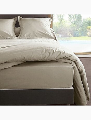 Drap housse en percale de coton 80 fils