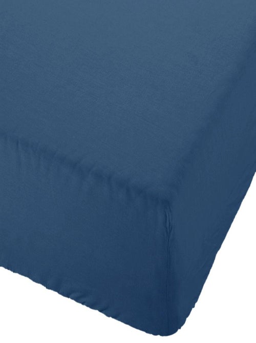 Drap housse en percale de coton 80 fils - Kiabi