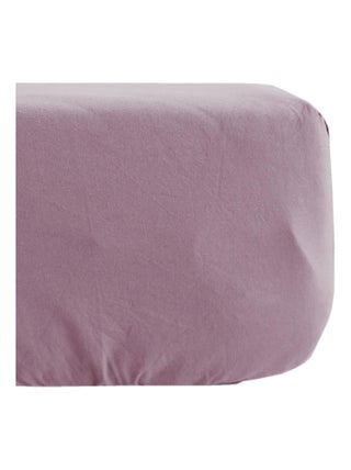 Drap housse en percale de coton 80 fils