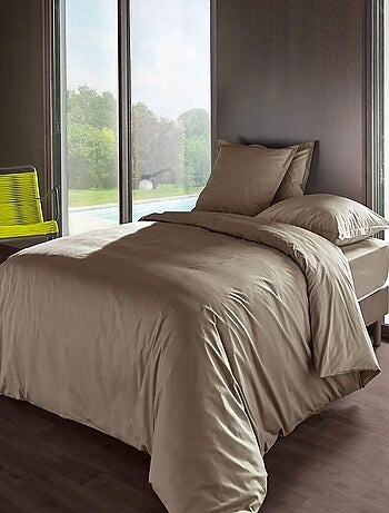 Drap housse en percale de coton 80 fils