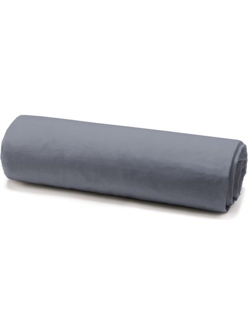 Drap housse en percale de coton avec bonnet de 25 cm - Kiabi