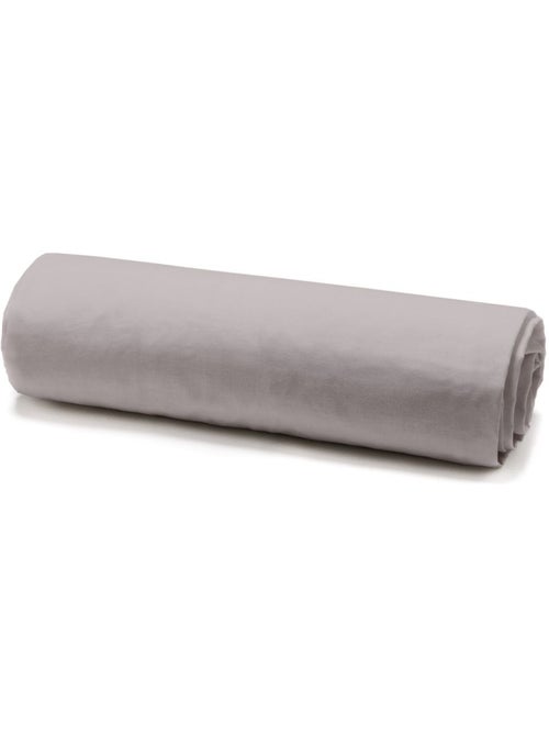 Drap housse en percale de coton avec bonnet de 25 cm - Kiabi